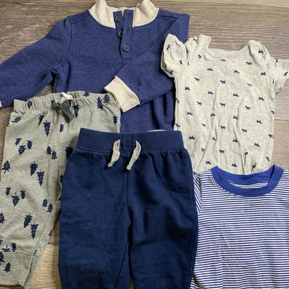 Bundle of boys clothes, Sz 6-9 months